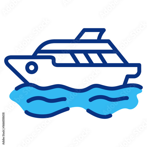 yacht blue