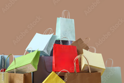 Heap of different shopping ...