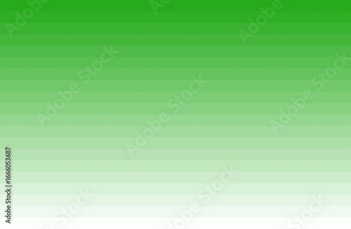ドット絵背景　緑と白グラデーション　抹茶ラテ風〜Pixel art background, green and white gradient, matcha latte style〜