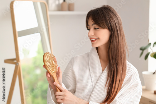 Beautiful young happy woman...
