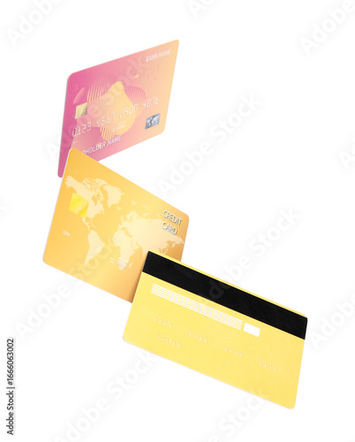 Flying different credit car...