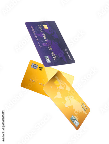 Flying different credit car...