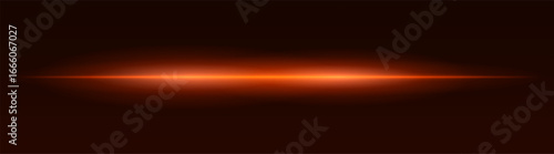 Horizontal symmetrical light shape with rounded center and smooth lateral blur. Creates clean abstract highlight with atmospheric depth.
