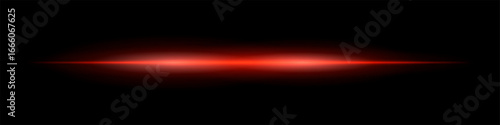 Horizontal glowing beam with soft blurred edges and bright center. Smooth gradient spreads across background forming minimal futuristic light effect.
