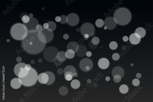 Overlapping blurred circles arranged randomly with visual depth. Creates soft glowing composition with smooth ambient tone.