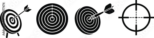 Achieve your goals with precise targeting and accurate aim on dartboards and crosshairs