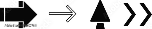 Dynamic arrow icons showcase progress, direction, and forward momentum for business growth and strategy