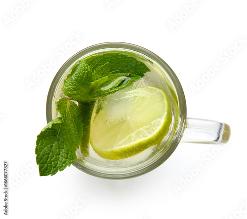 Refreshing mojito cocktail ...