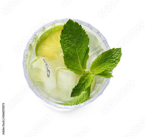 Refreshing mojito cocktail ...