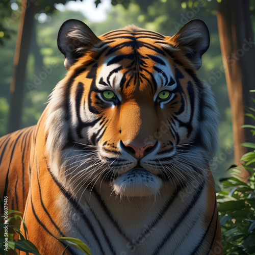 Wildlife animal mammal tiger
