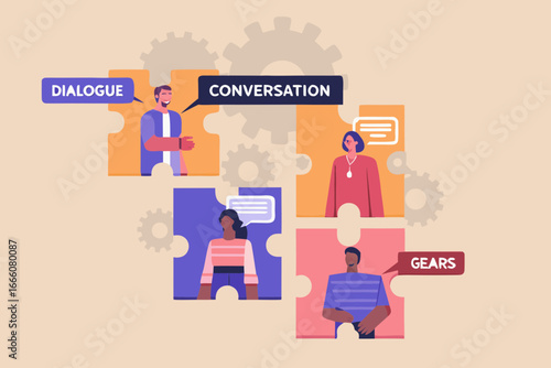 Teamwork Communication Dialogue Conversation Collaboration