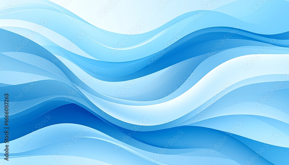 Fototapeta premium Misty Ice Wave Veil