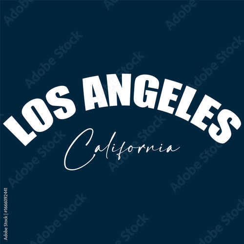 Vintage college varsity california state los angeles city slogan print for graphic tee t shirt or sweatshirt - Vector