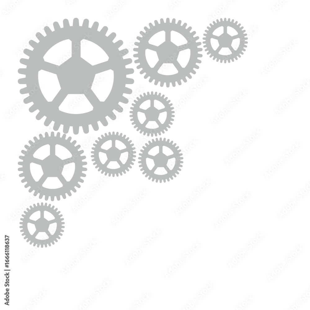 Gear Wheel Corner Gear Wheel Corner