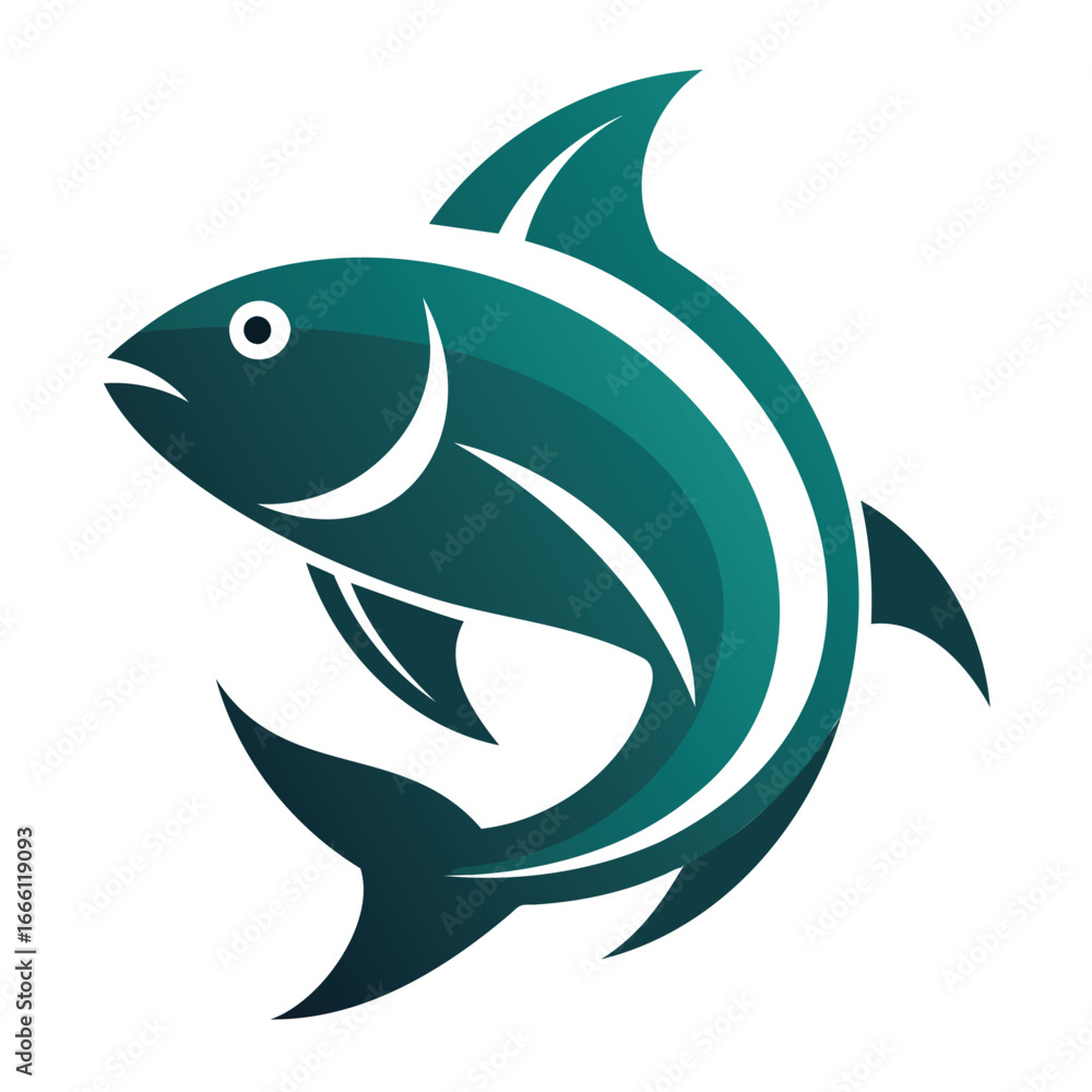 Obraz premium Fish Logo