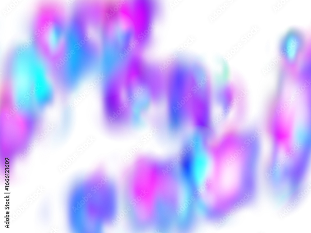Obraz premium Pink and Blue Glow Blur – Abstract Light Effect on Transparent Background