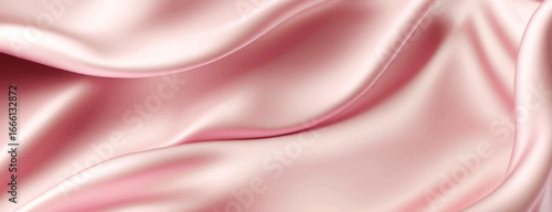 Light pink dropped elegant silk fabric background. Textile texture. Vector illustration	
