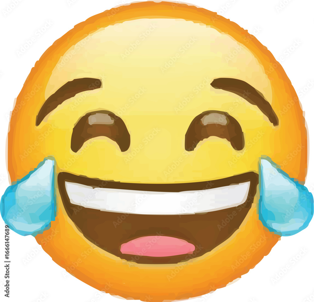 Obraz premium A EMOJI IN FACE SMILE EMOJI VECTOR 