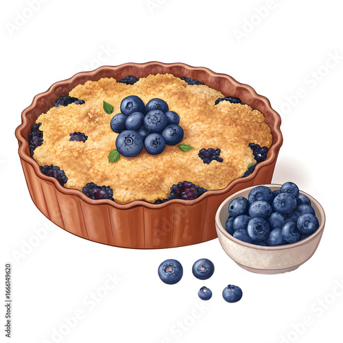 Blueberry clip art preview