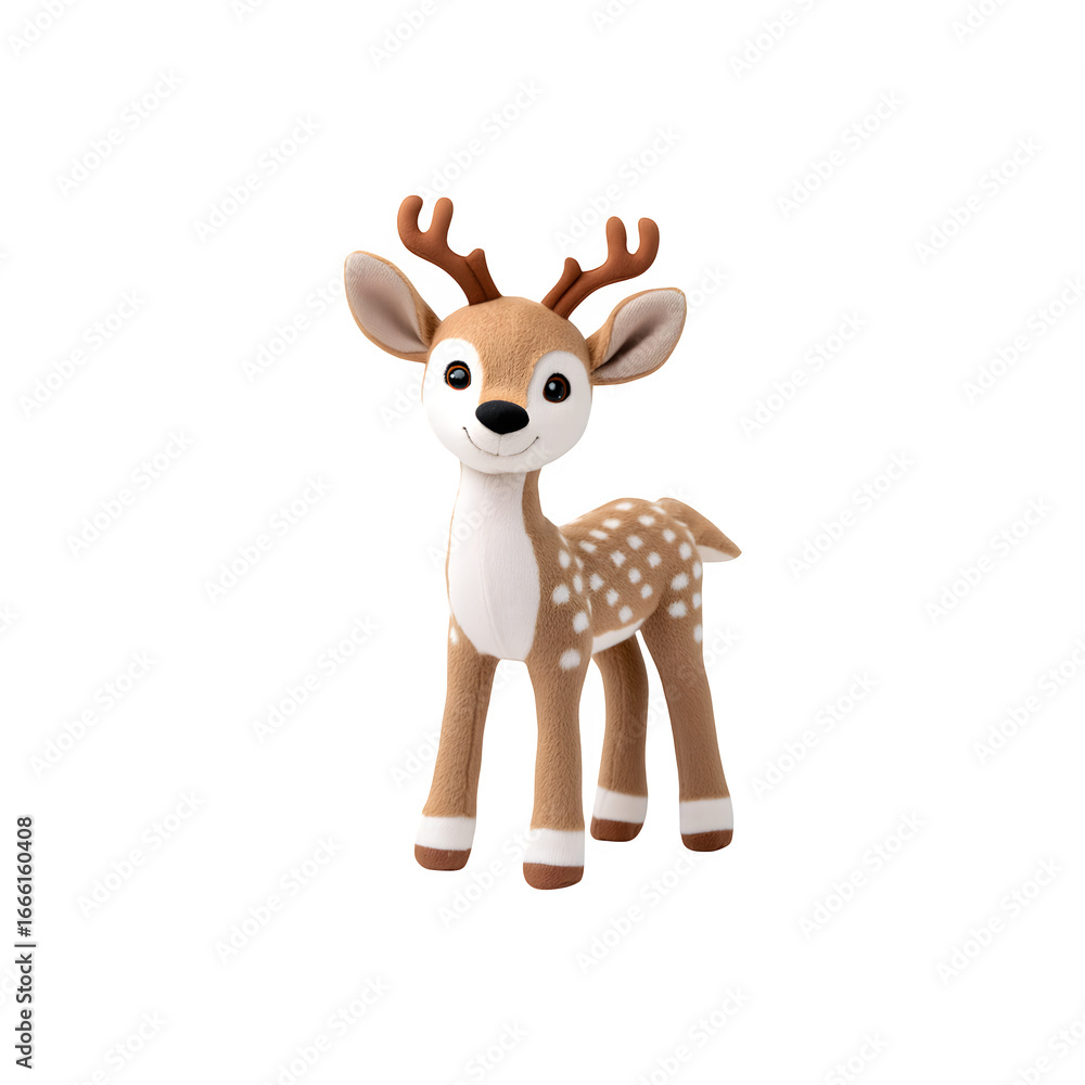 Obraz premium Adorable deer doll featuring cute design and playful charm 
