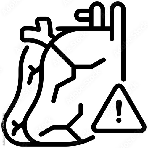 heart disease icon isolated on white background. vector illustration icon for medical checkup