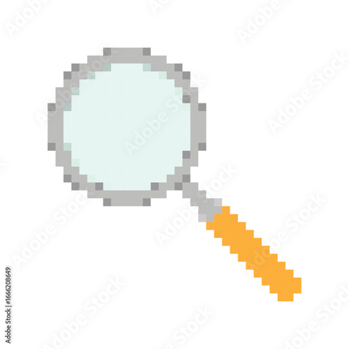 pixel magnifying glass icon