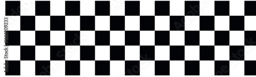 Checkered Pattern Background – Racing Flag, Chess Board, Optical Illusion