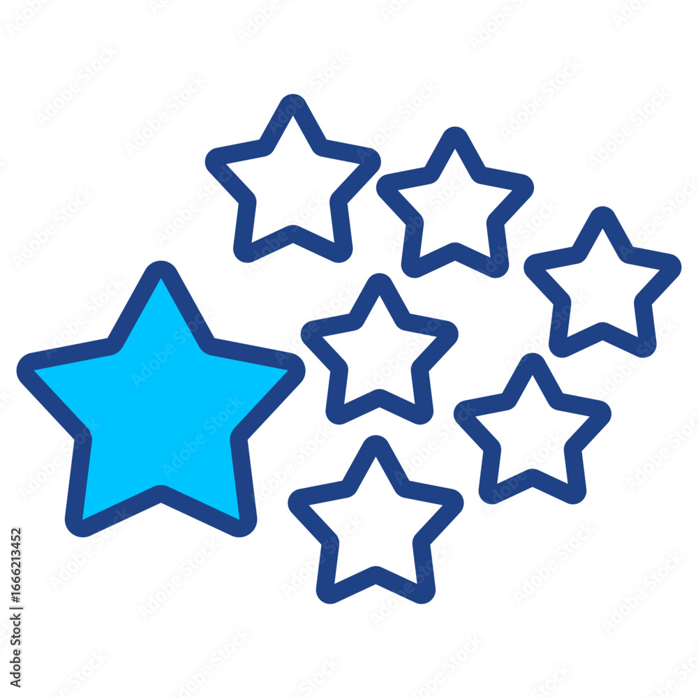 Obraz premium Effect Simple Vector Icon Collection