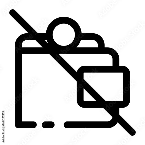 No money icon