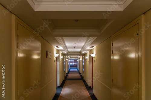 corridor at the hotel