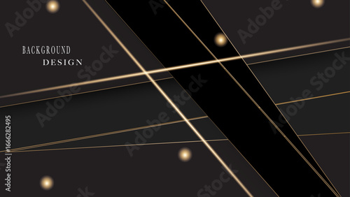 Black gold luxury vector design modern