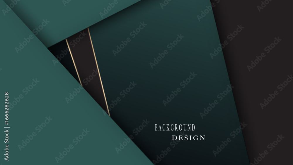 Fototapeta premium Emerald design background abstract moderns vector