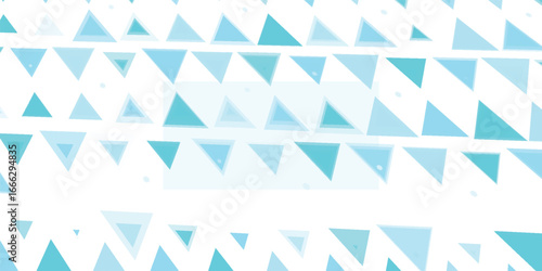 Background, abstraction. Many triangles, rhombuses, and squares. Colors: blue, turquoise, light blue, azure. Color. Vector pattern.