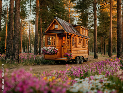 A charming tiny house on wh...