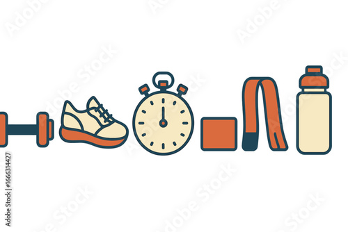 Fitness equipment and tools for exercising and training activities