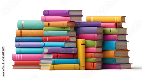 Vibrant 3D Cartoon-Style Illustration of Multicolored Letter S