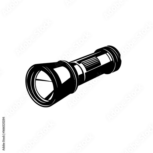 Compact flashlight designed for outdoor activities and emergency use in low light conditions during nighttime adventures or power outages