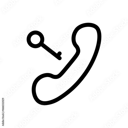 telephone line icon
