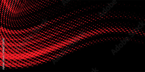 red black brush wrap car sticker pattern abstract banner sporty lines red black color combination grunge brush pattern racing motorcycle design, Eps 10.