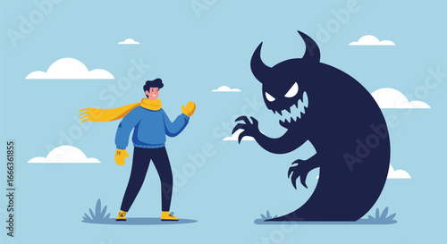 This combines the main concepts (devil, angel, animals, cartoon, fun, Halloween) into a clear and descriptive title without using a colon Let me know if you want it shorter or more playful