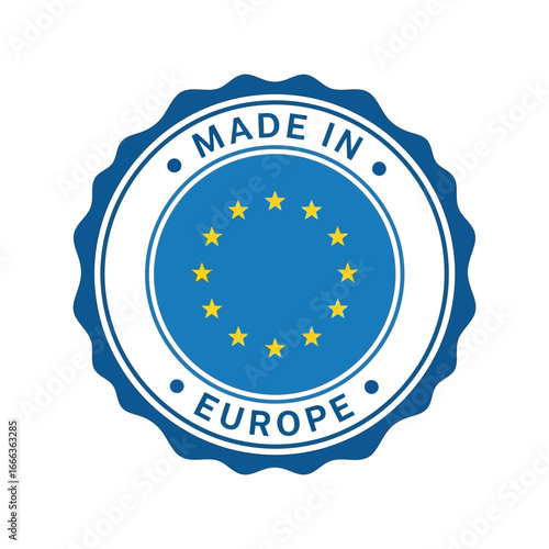 European union certification seal eu origin stamp guarantee stamp official seal vector