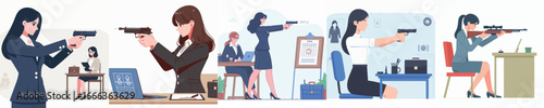 secretary character vector is shooting