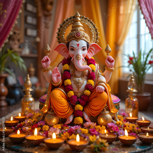 hindu god ganesh, Ganesh chaturthi, lord ganesha