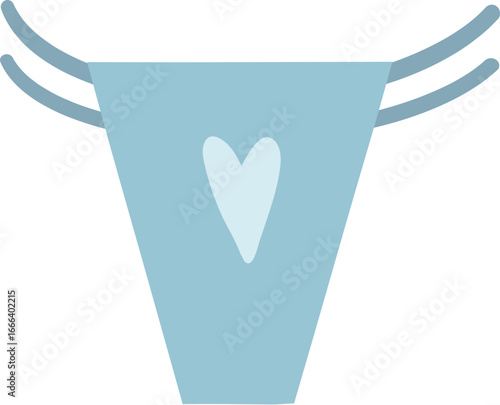 women panties, underwear types string, thong, tanga, bikini. Cheeky, hipster, classic brief, slip, retro high waist or slimming underclothing collection. Cartoon vector illustration