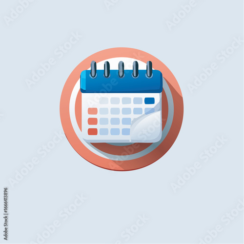 Calendar displaying appointment dates in a modern office setting, symbolizing organization and time management for business efficiency.