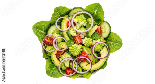 Isolated Salad Bowl
