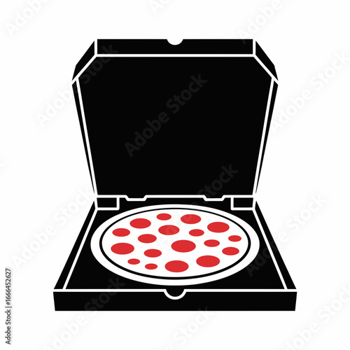 pizza in box