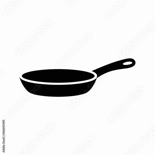 frying pan isolated on white