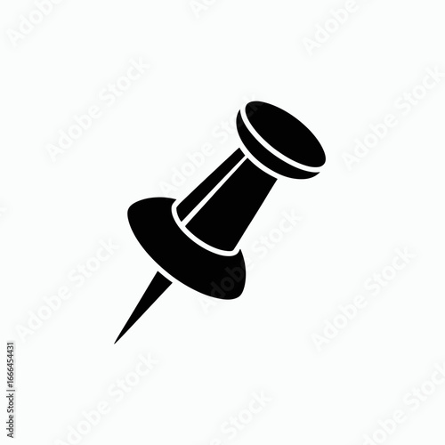 red push pin
