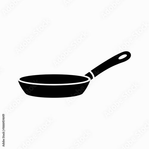 frying pan isolated on white